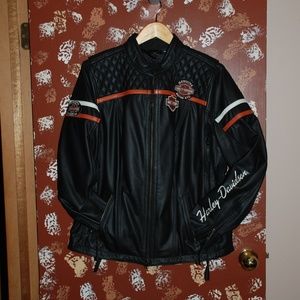 Harley Davidson Miss Enthusiast Leather Jacket